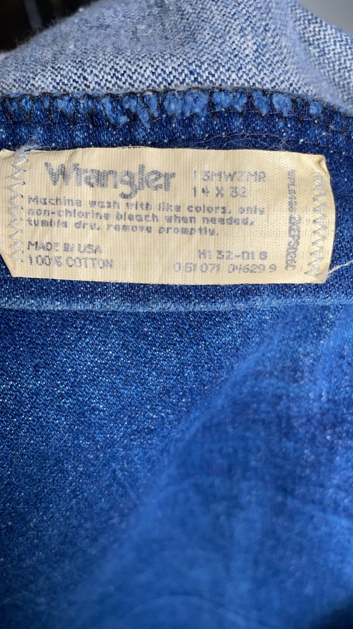 Wrangler: Denim ‘W’ Pocket Jean