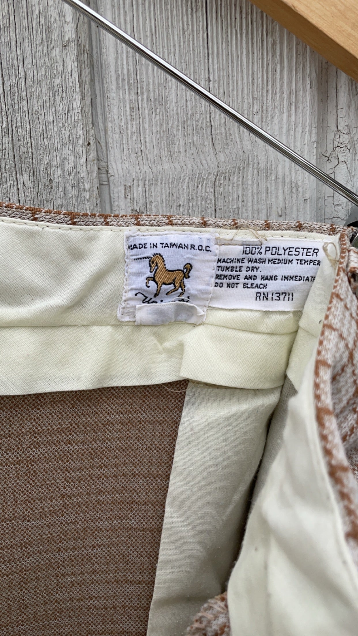 Unicorn: Plaid Trousers