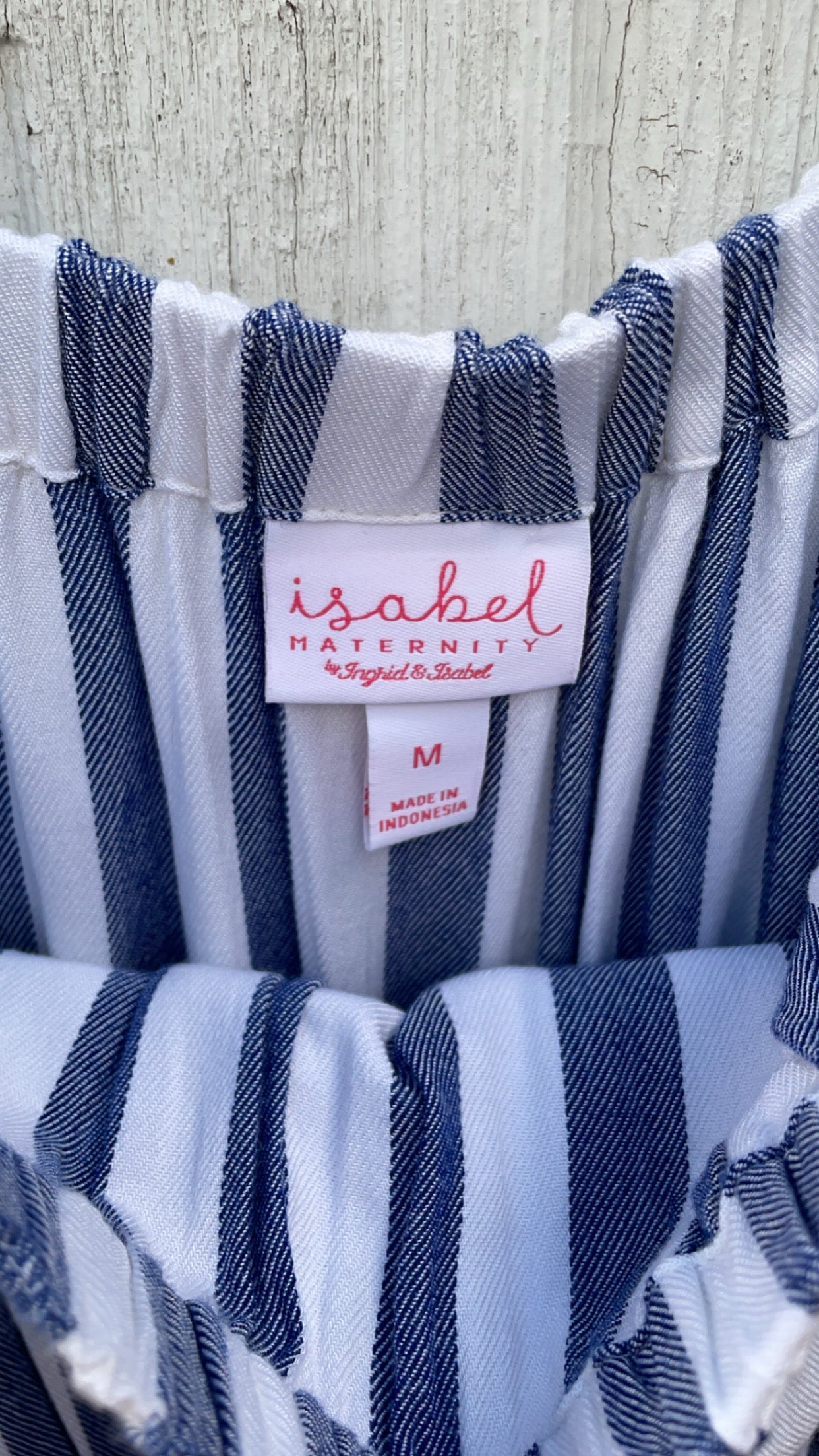 Isabel Maternity: Striped Dress