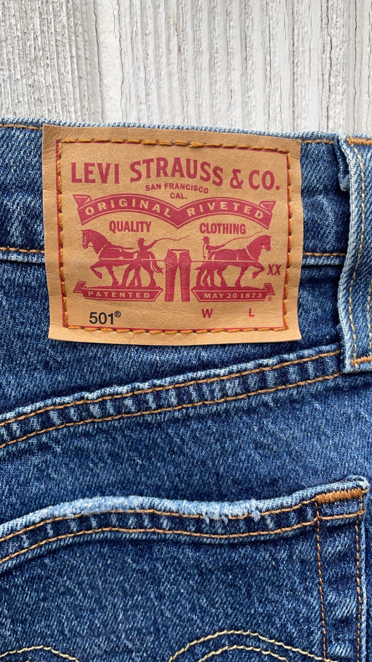 Levi's: 501 Hi-rise Shorts