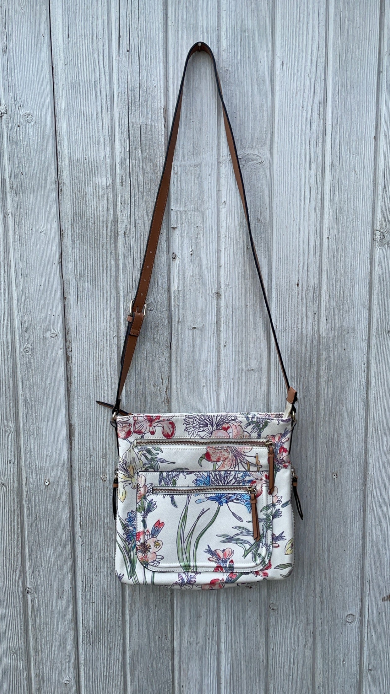 Apt. 9: Large Floral Crossbody