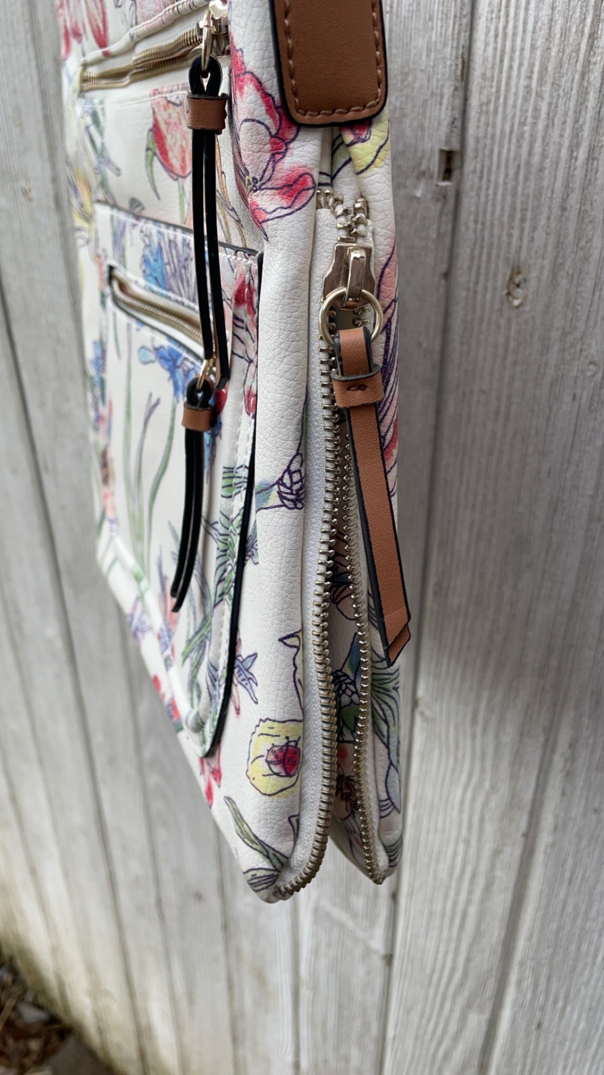 Apt. 9: Large Floral Crossbody