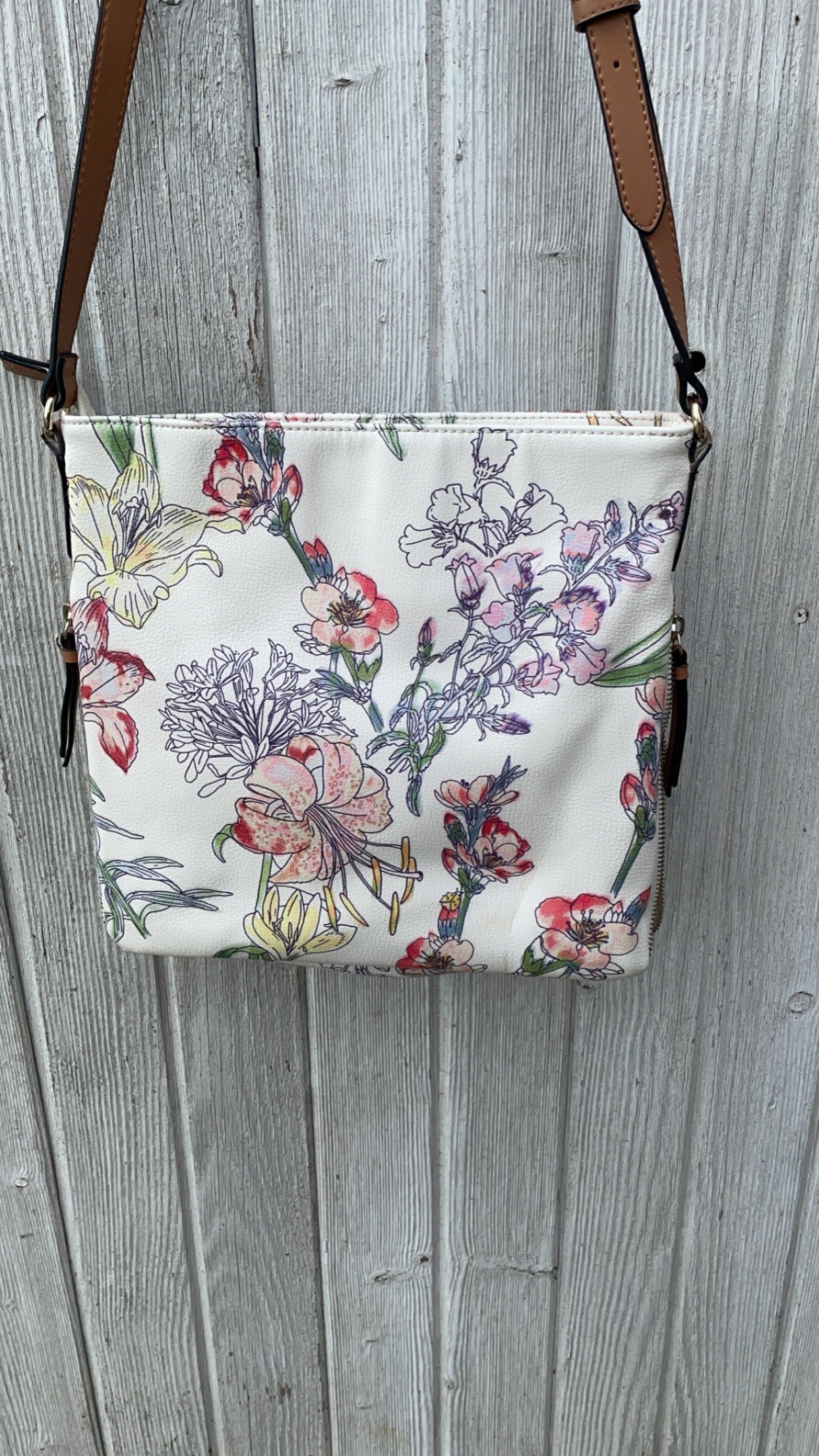 Apt. 9: Large Floral Crossbody