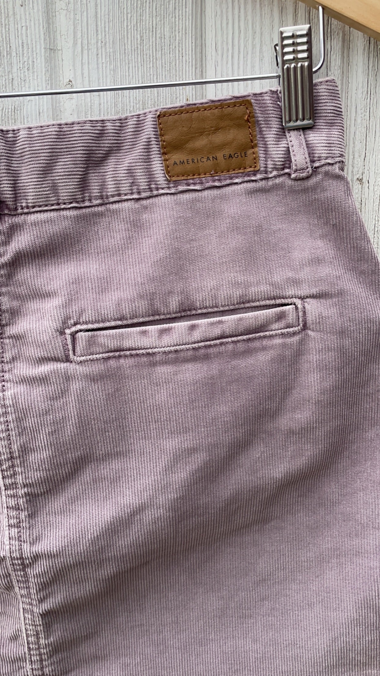 American Eagle: Corduroy Mini Skirt